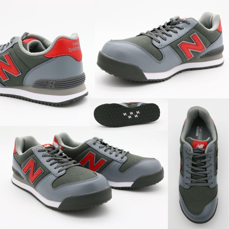 New Balance ニューバランス 限定 安全靴 PL883MF グレー×グレー New Balance ニューバランス 限定 安全靴 PL883MF グレー×グレー