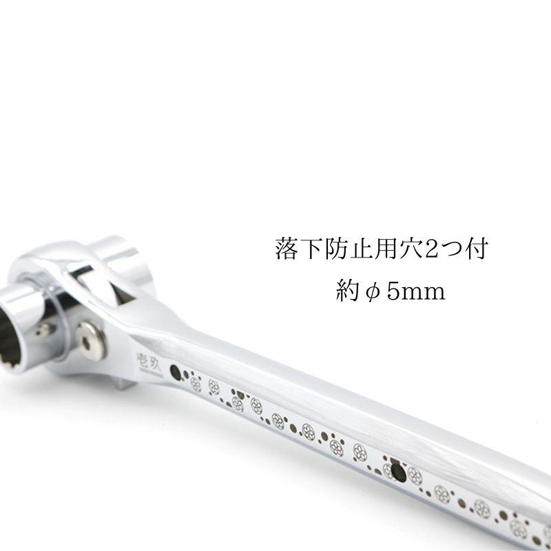 再び、銃をとる レン CXチャレンジ優勝PR MUSTTOOL マストツール ラチェットレンチ 八角グリップ 曲がり