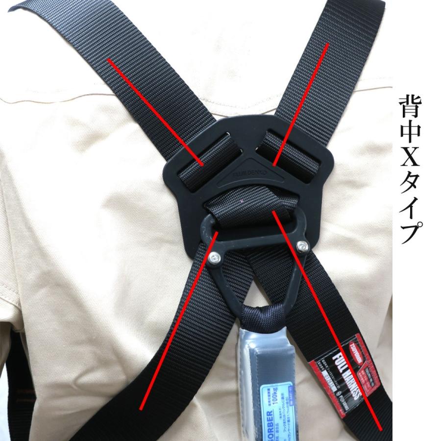 藤井電工 ツヨロン ライトハーネスとランヤードのセット 藤井電工 ツヨロン ライトハーネスとランヤードのセット