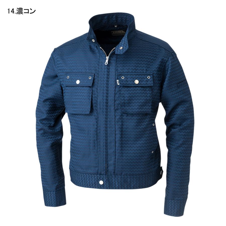 寅壱 鳶服 ライダースジャケット 7260-554 : 創業1968年 鳶蕨 寅壱 鳶服 ライダースジャケット 7260-554 : 創業1968年 鳶蕨