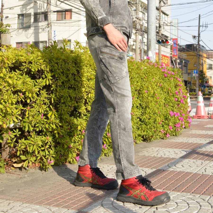 d*t様 スワッガー　スパンコール　装飾　デニムパンツ　DOGS ジルコニア　k TSデザイン 作業服 カーゴパンツ メンズ 95.タクミ SLVケミカル