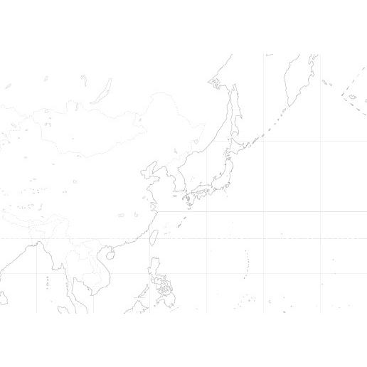 世界白地図 4002 地図のみせ とうぶんしゃ 通販 Yahoo ショッピング