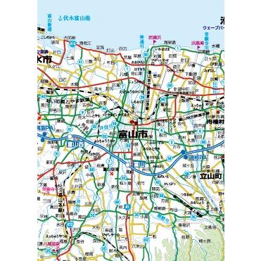 北陸３県全図　Ａ０判｜tobunsha-map｜02