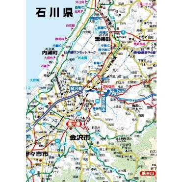 北陸３県全図　Ａ０判｜tobunsha-map｜03