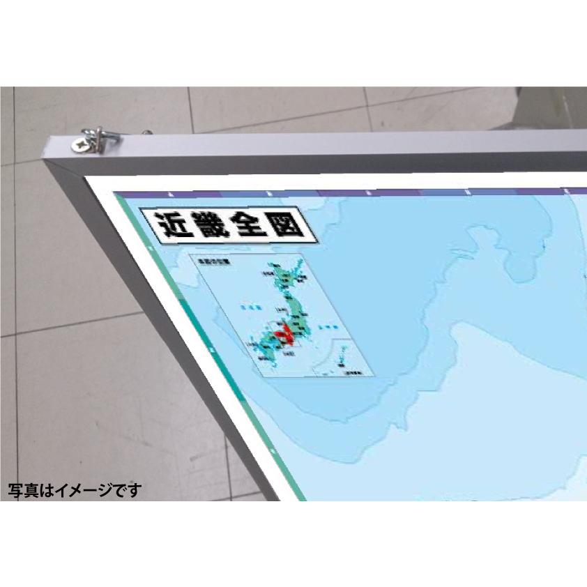 近畿全図　Ｂ０判　パネル加工 |  | 02