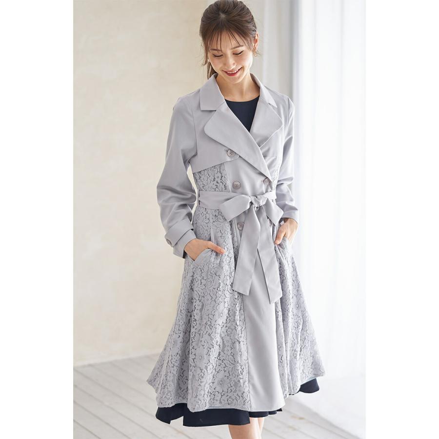 tocco closet ウエストりぼん付きフラワーレース切り替え tocco closet ウエストりぼん付きフラワーレース切り替え