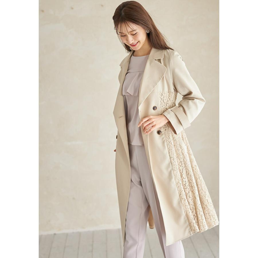 tocco closet ウエストりぼん付きフラワーレース切り替え tocco closet ウエストりぼん付きフラワーレース切り替え