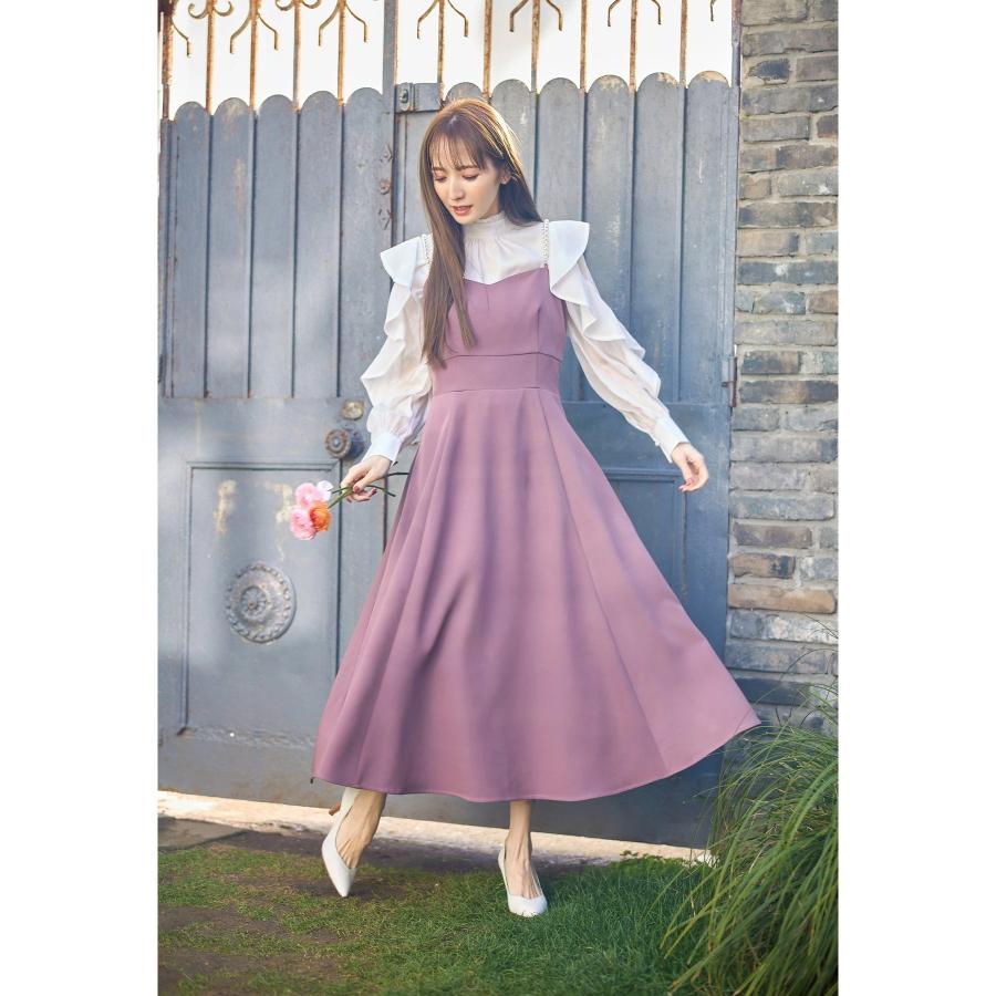 tocco closet（トッコ クローゼット） プチフリルネックラッフルシアー