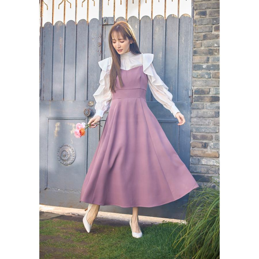 tocco closet（トッコ クローゼット） プチフリルネックラッフルシアー
