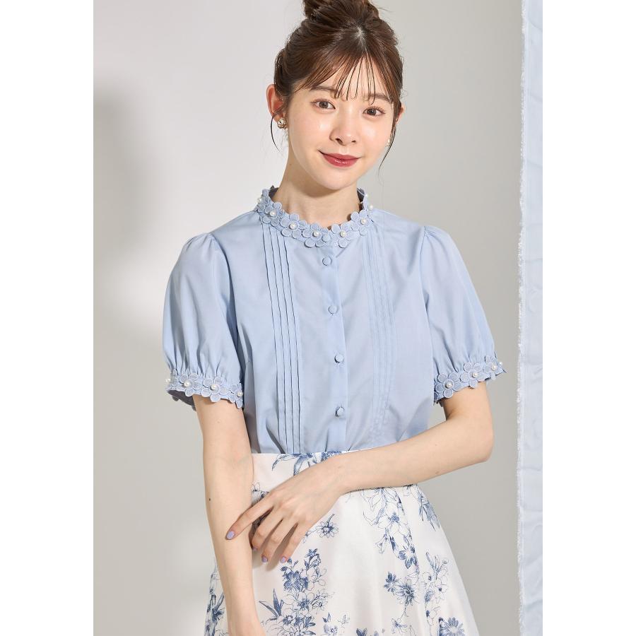 tocco closet（トッコ クローゼット） パール×フラワーレースモチーフ