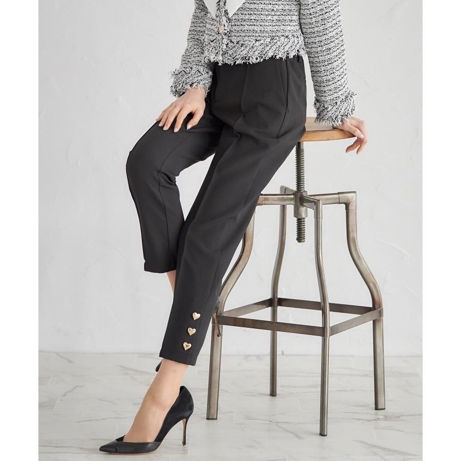 tocco closet（トッコ クローゼット） ポケット付き裾ハートボタン装飾