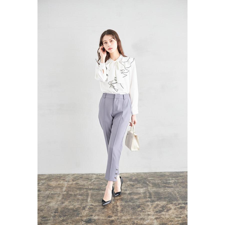 tocco closet（トッコ クローゼット） ポケット付き裾ハートボタン装飾