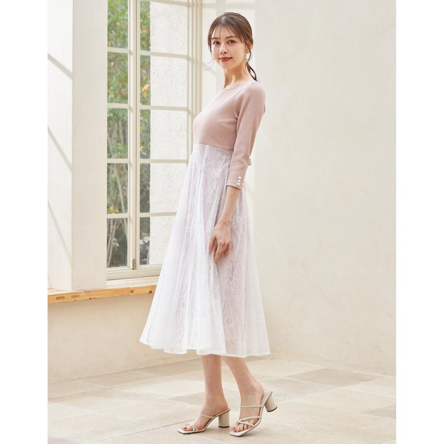 雫 ピオピオさん専用 tocco closet（トッコ クローゼット） リボン＆パール付きハイウエスト