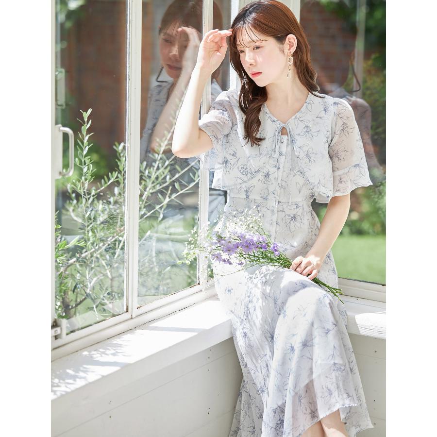 tocco closet レディフラワーボレロ×キャミワンピースSET