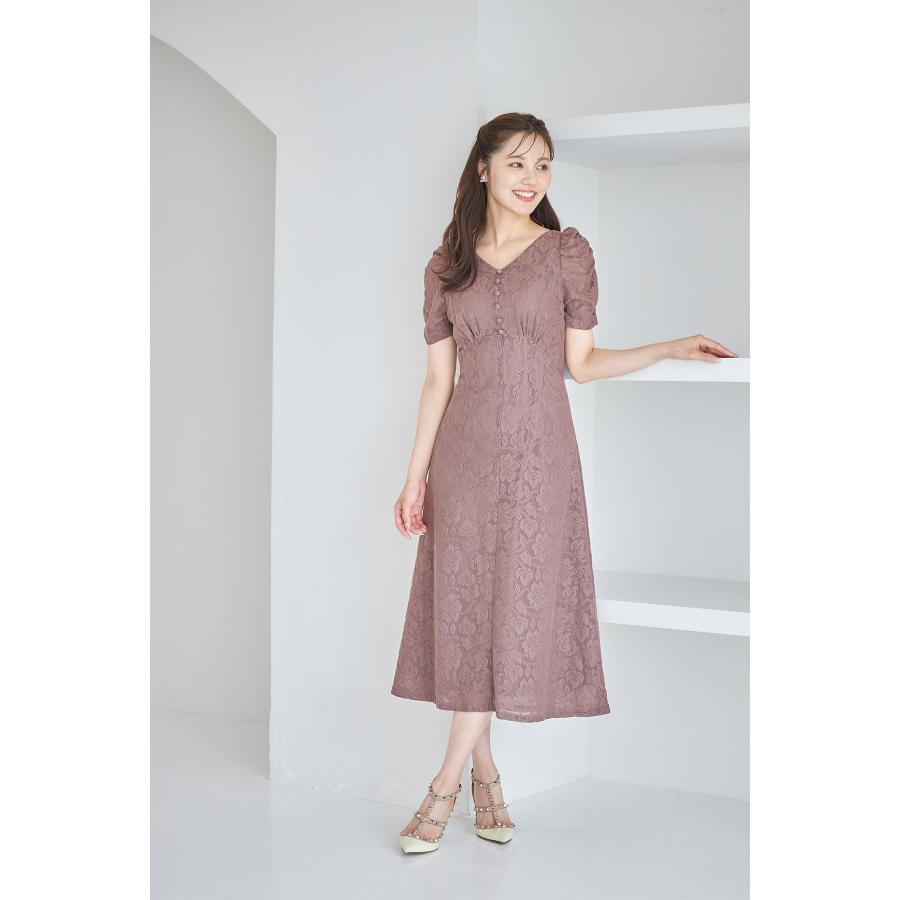 tocco closet（トッコ クローゼット） バックレースアップフラワー