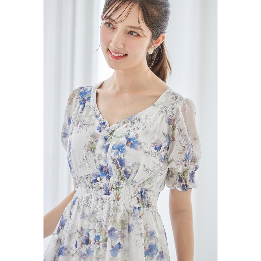 tocco closet 【S・Mサイズ展開】フロント飾り釦付き