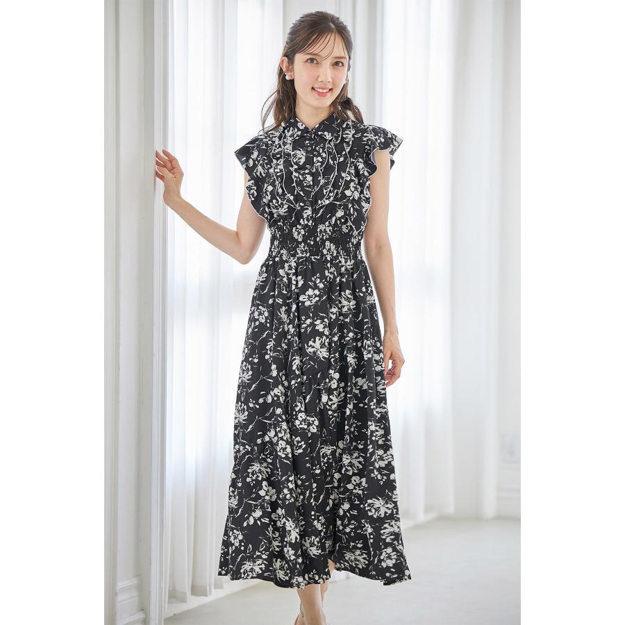 tocco closet フリル付きアシメティアードウエストシャーリング