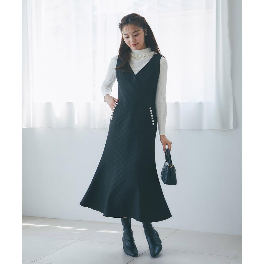 tocco closet（トッコ クローゼット） ポケットパール付きキルティング