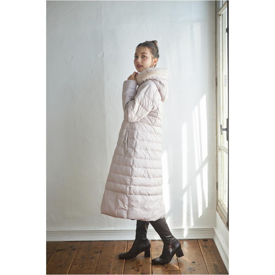 tocco closet 取り外し可能なファー付きマイクロファイバー