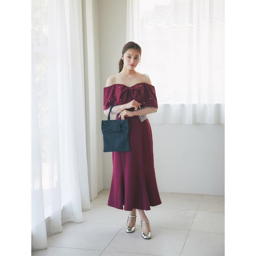 tocco closet（トッコ クローゼット） フロッキードットチュール