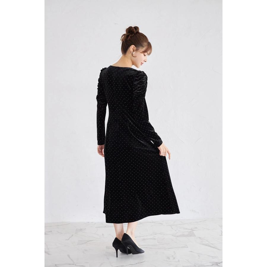 tocco closet（トッコ クローゼット） ストーン付きパワーショルダー