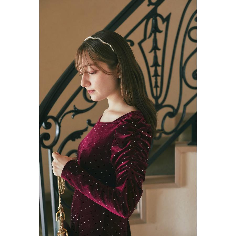 tocco closet（トッコ クローゼット） ストーン付きパワーショルダー