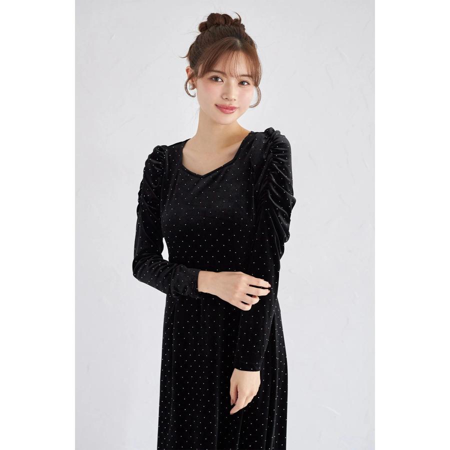 tocco closet（トッコ クローゼット） ストーン付きパワーショルダー