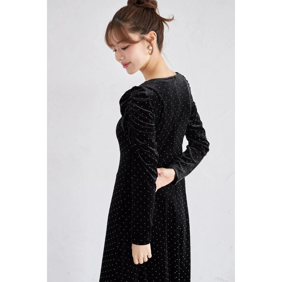 tocco closet（トッコ クローゼット） ストーン付きパワーショルダー