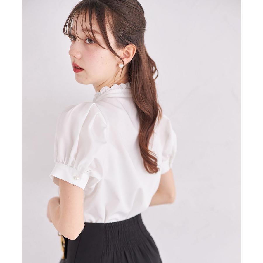 tocco closet（トッコ クローゼット） パール釦ハシゴレース