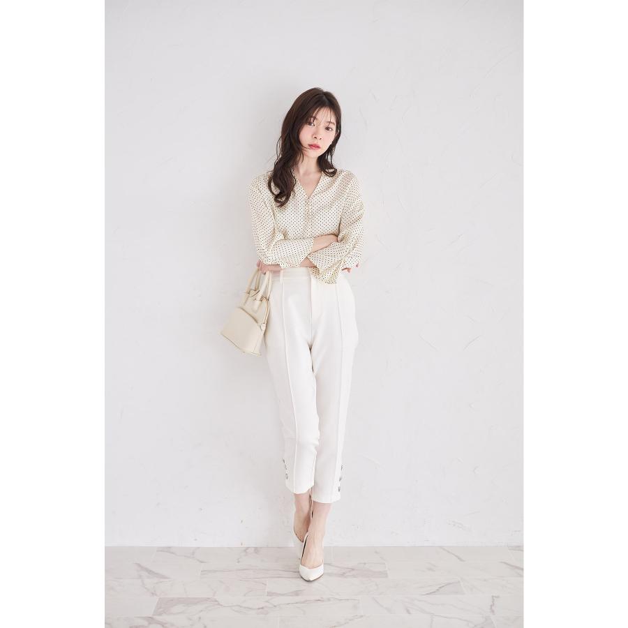 tocco closet（トッコ クローゼット） パール付きスキッパータック