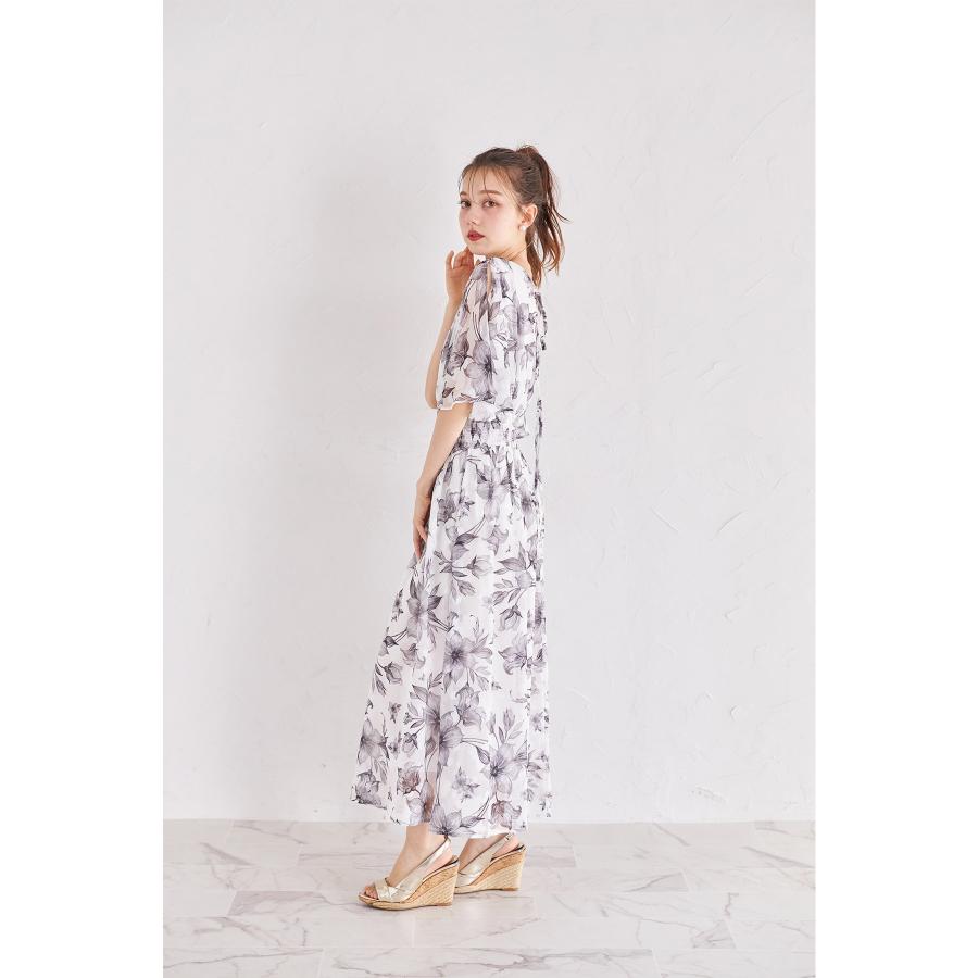 tocco closet 後ろリボン付きスリットスリーブウエスト tocco closet 後ろリボン付きスリットスリーブウエスト