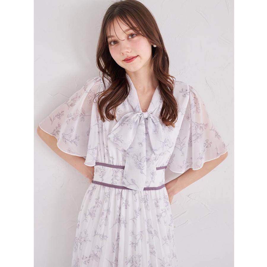 tocco closet（トッコ クローゼット） ボウタイリボン付きフレア