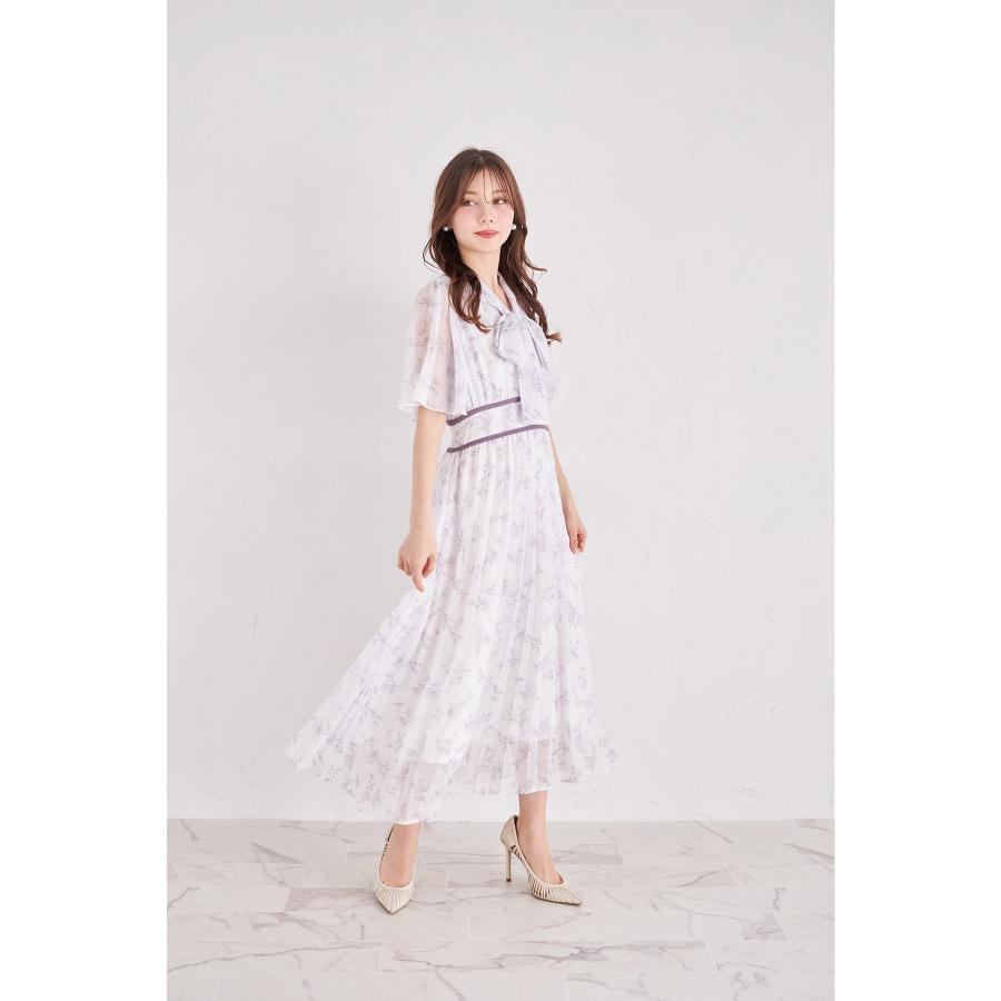 tocco closet（トッコ クローゼット） ボウタイリボン付きフレア