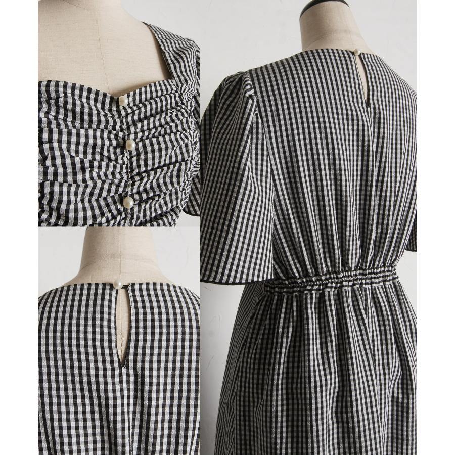 tocco closet（トッコ クローゼット） パール付きフレアスリーブ