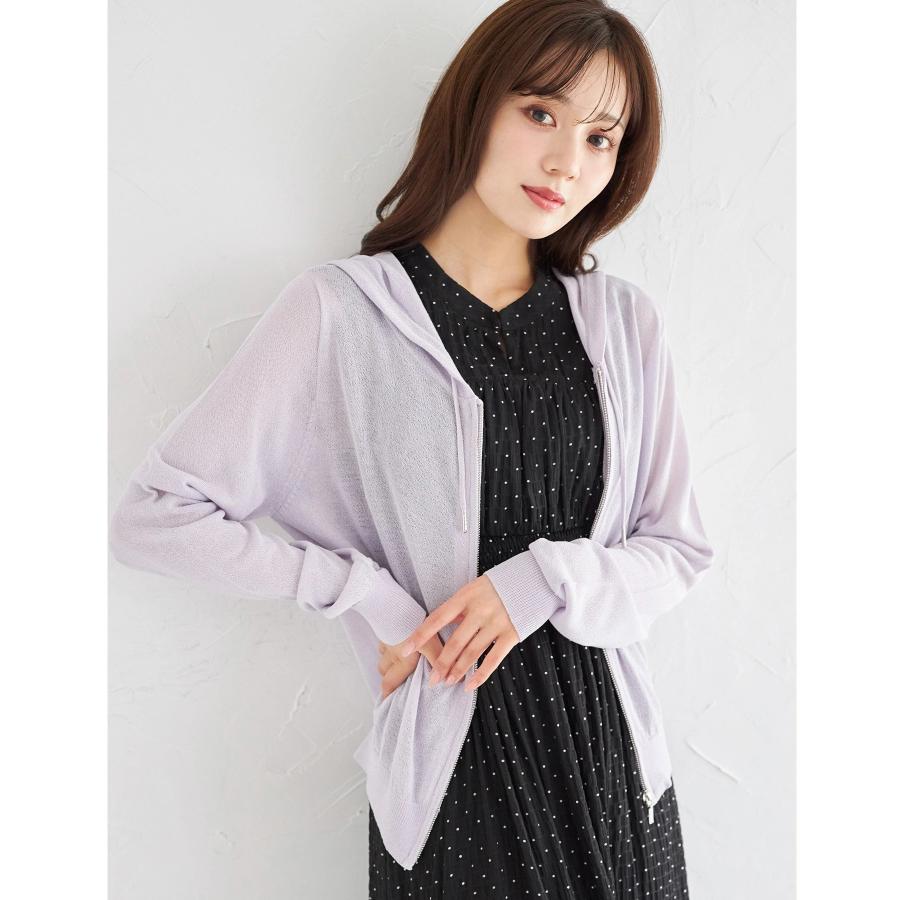 tocco closet UVカット＆接触冷感＆ハンドウォッシュ♪シアーニット