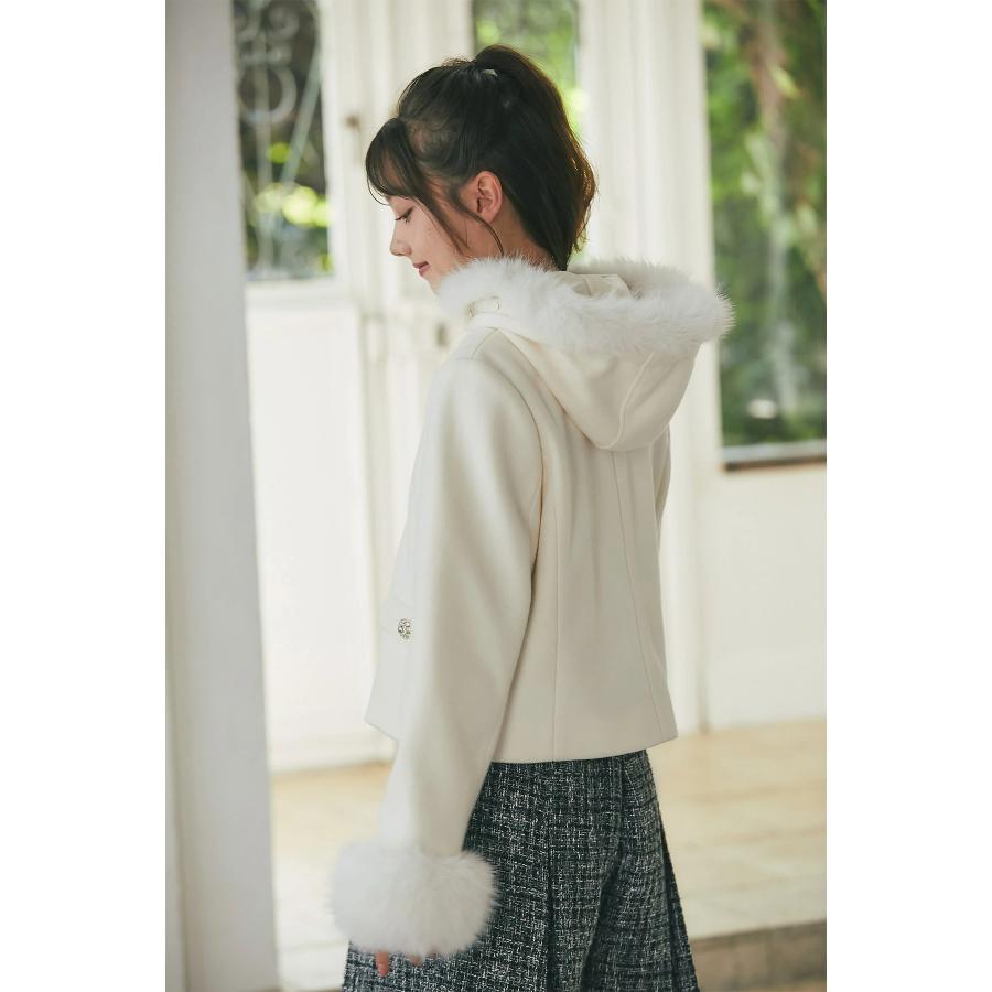 tocco closet（トッコ クローゼット） 取り外し可能なファー付き