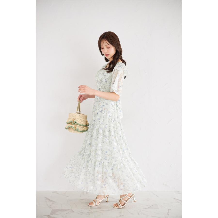 tocco closet（トッコ クローゼット） ウエストりぼん付きラッフル