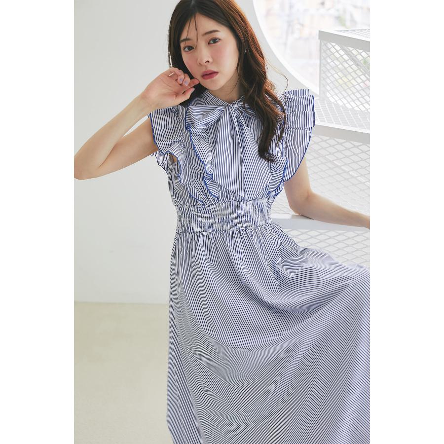 tocco closet（トッコ クローゼット） フリル付きボウタイリボン