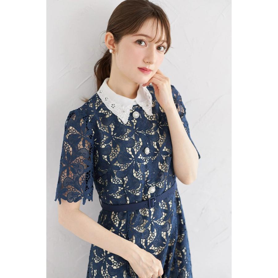 tocco closet（トッコ クローゼット） 取り外し可能なフラワー刺繍