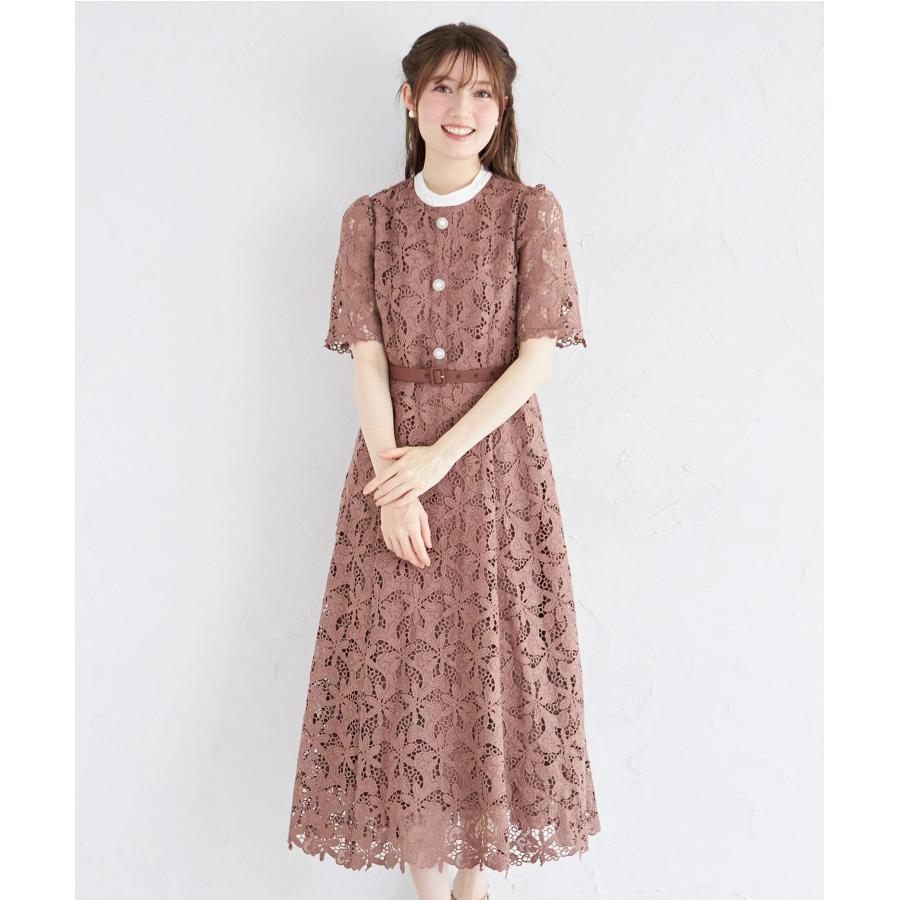 tocco closet（トッコ クローゼット） 取り外し可能なフラワー刺繍