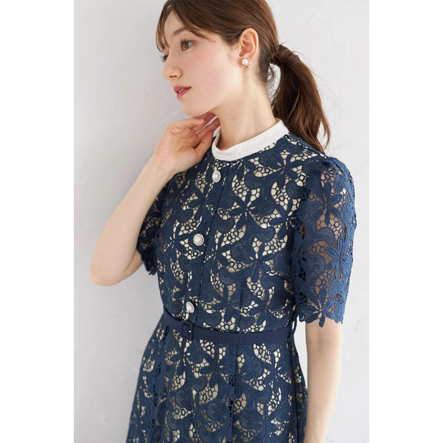 tocco closet（トッコ クローゼット） 取り外し可能なフラワー刺繍