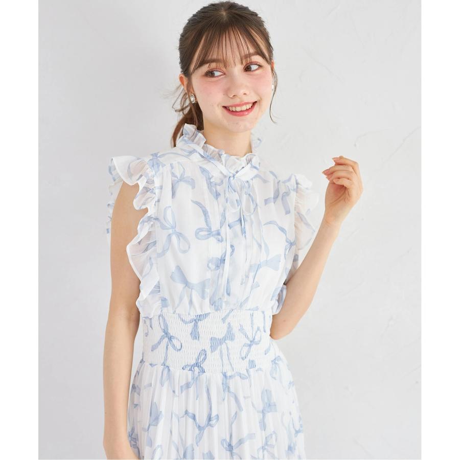 tocco closet（トッコ クローゼット） リボン＆フリル付きウエスト