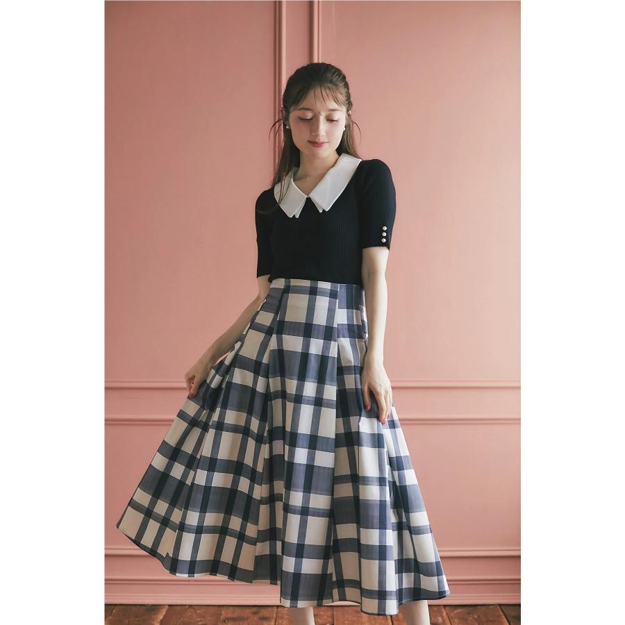 コムデギャルソン フレアスカート マルチカラー （チェック柄） コムデギャルソン フレアスカート マルチカラー （チェック柄