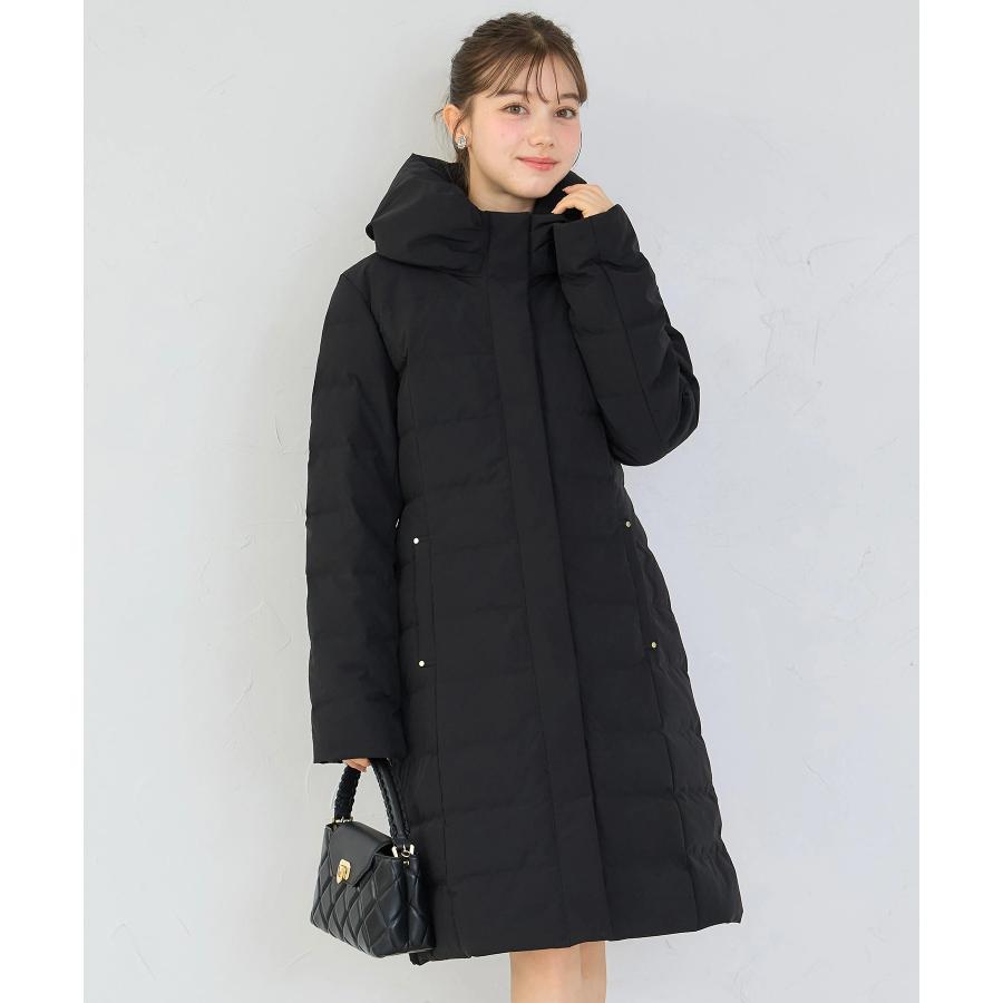 tocco closet（トッコ クローゼット） リボンカラーダウンロングコート