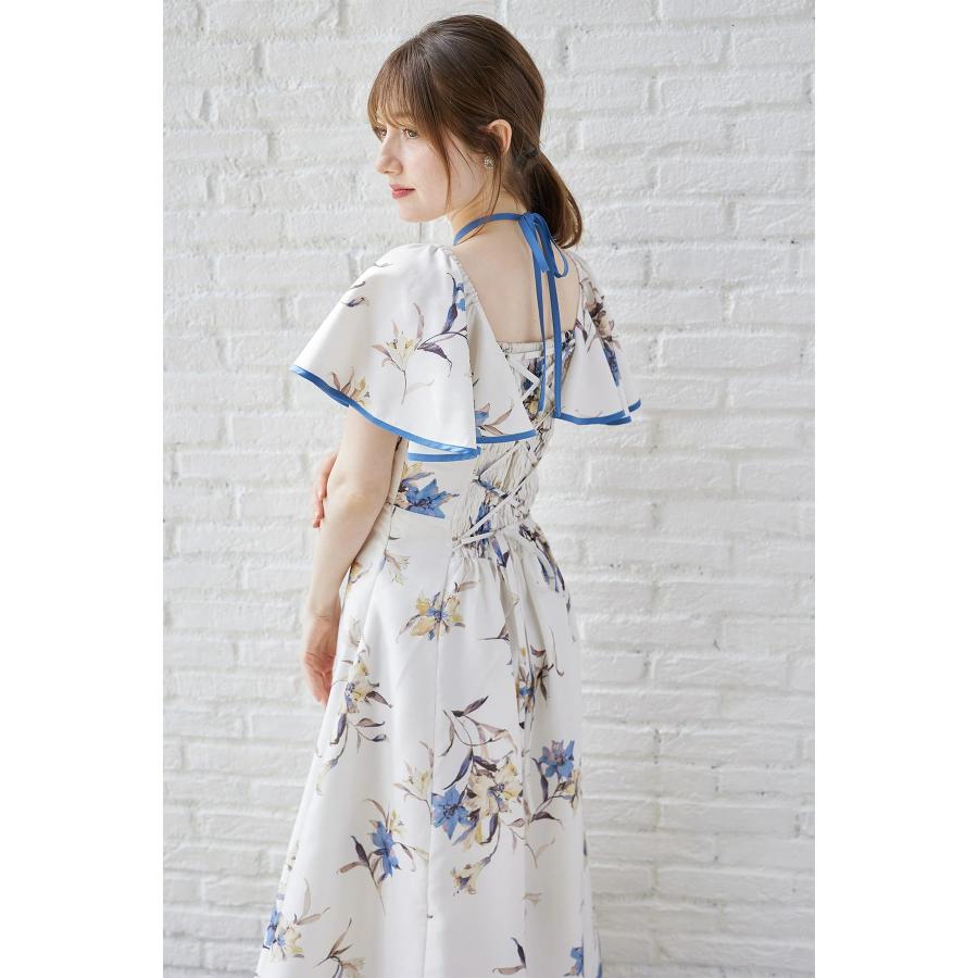 tocco closet（トッコ クローゼット） リリープリントフレアスリーブ