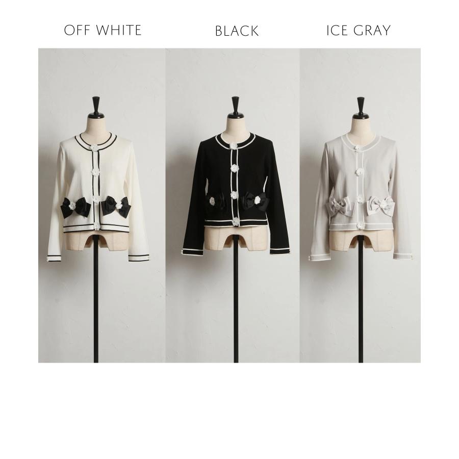 tocco closet（トッコ クローゼット） フラワーモチーフ＆リボン付き