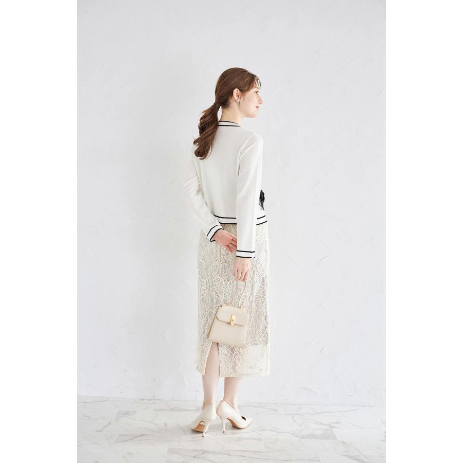 tocco closet（トッコ クローゼット） フラワーモチーフ＆リボン付き