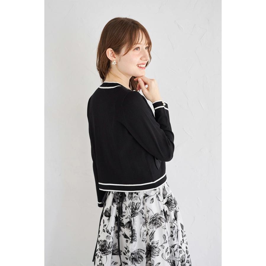 tocco closet（トッコ クローゼット） フラワーモチーフ＆リボン付き