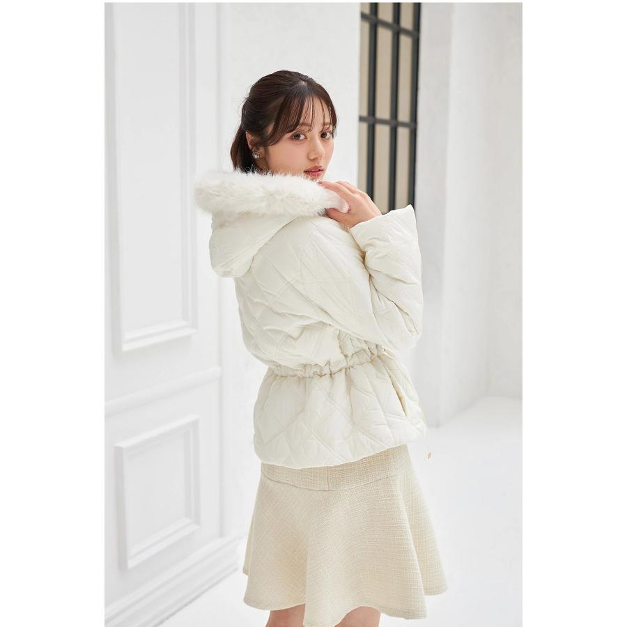 tocco closet（トッコ クローゼット） フードファー取り外し可能
