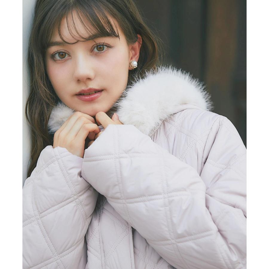 tocco closet（トッコ クローゼット） フードファー取り外し可能 